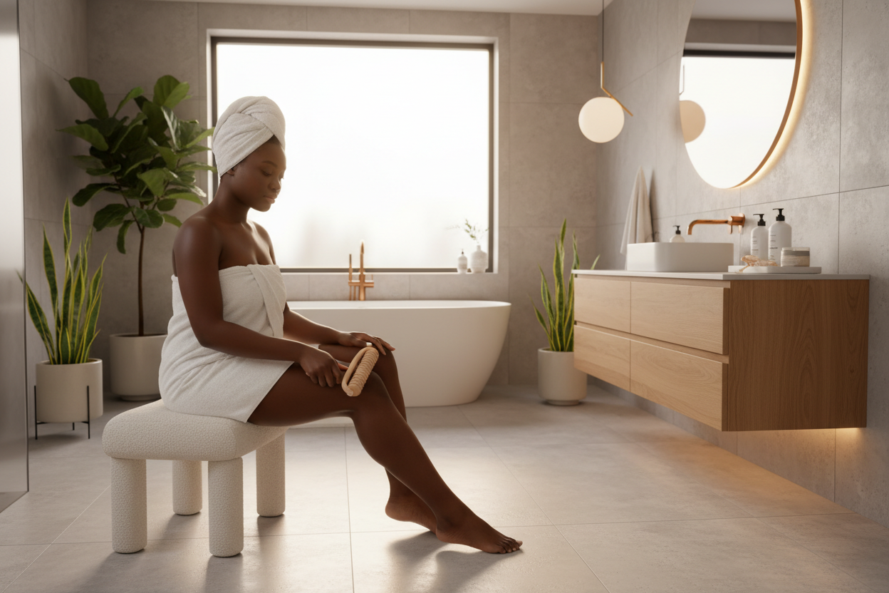 How to get smoother skin and a slimmer silhouette at home UK 2026 — shapewear, LED therapy and exfoliation guide — Fashion Couture