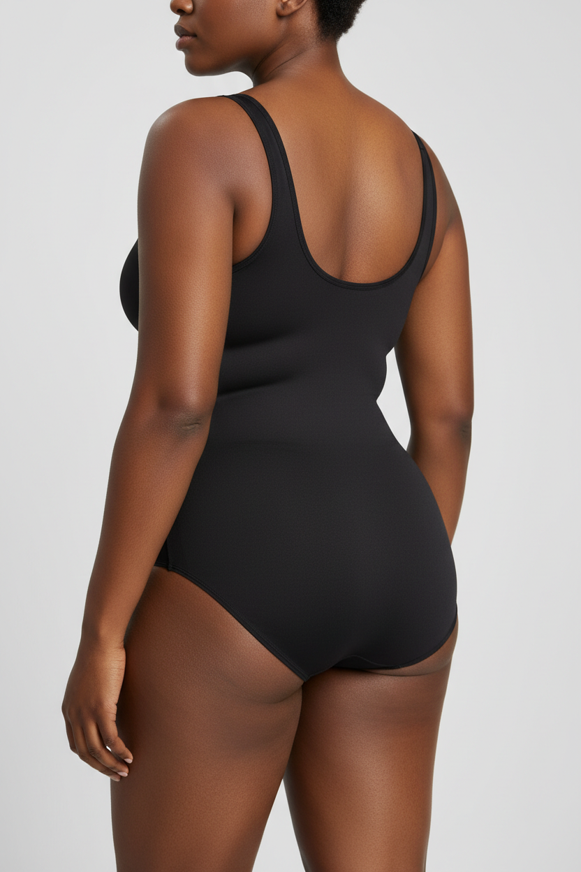 Best shapewear for back fat UK — wide panel bodysuits and longline shaping bras — Fashion Couture