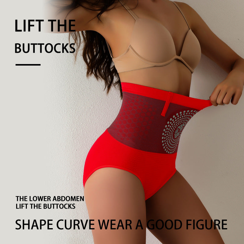Fashion Couture seamless high waist shaping shorts with tummy control and smooth silhouette, shown in black fabric.