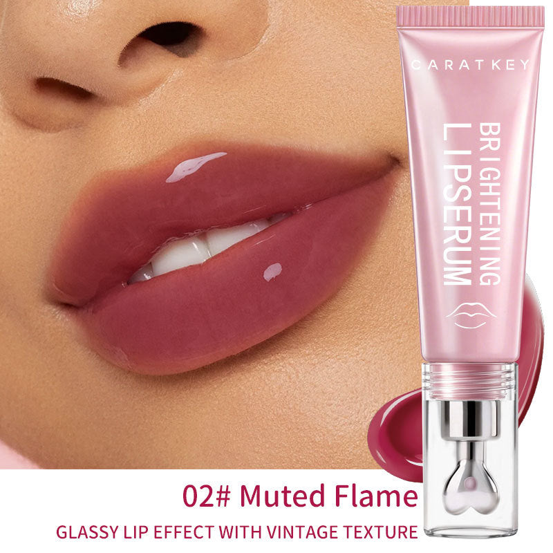 Brightening Lip Gloss – Waterproof, Non-Stick & Long-Lasting | 4 Shades, 11g