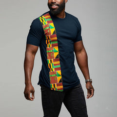 T-SHIRT WAX<br>MOTIF ANKARA KENTE - Fashion Couture