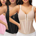 Fashion Couture waist cincher shapewear with tummy control, butt lift design, crotch zip, and seamless body-hugging fit.