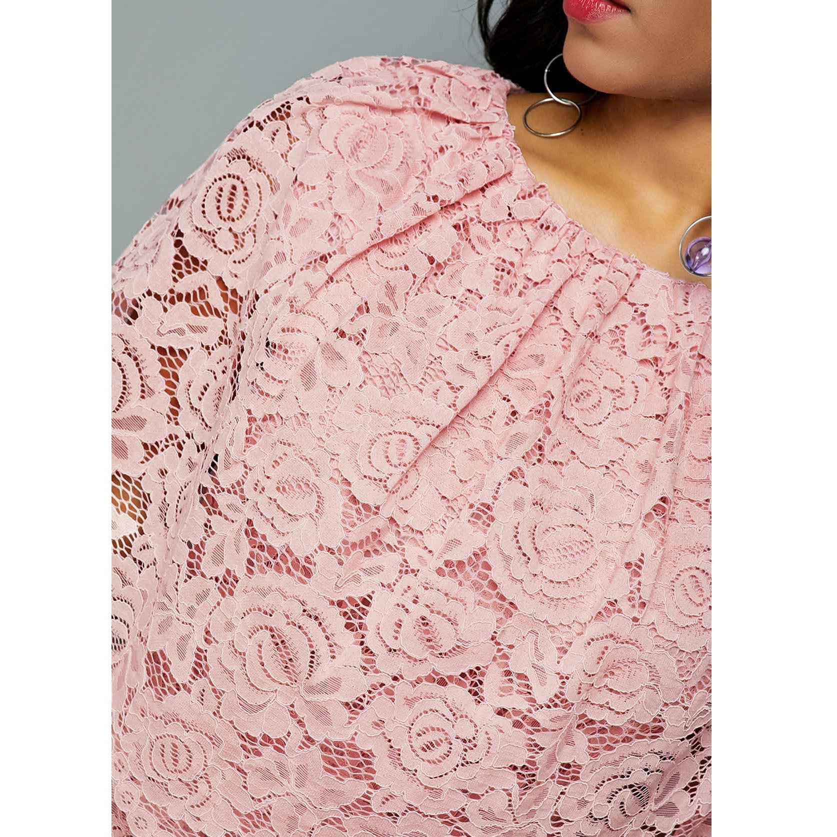 MD African Lace Dresses For Women Fashion New Africa Sexy Wedding Outfit 4XL 5XL Plus Size Maxi Dress Dashiki Ankara Robe - Fashion Couture