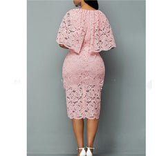 MD African Lace Dresses For Women Fashion New Africa Sexy Wedding Outfit 4XL 5XL Plus Size Maxi Dress Dashiki Ankara Robe - Fashion Couture