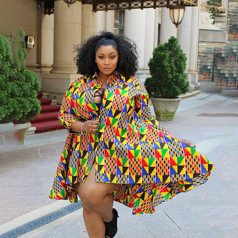 Akan  African Dress - Fashion Couture