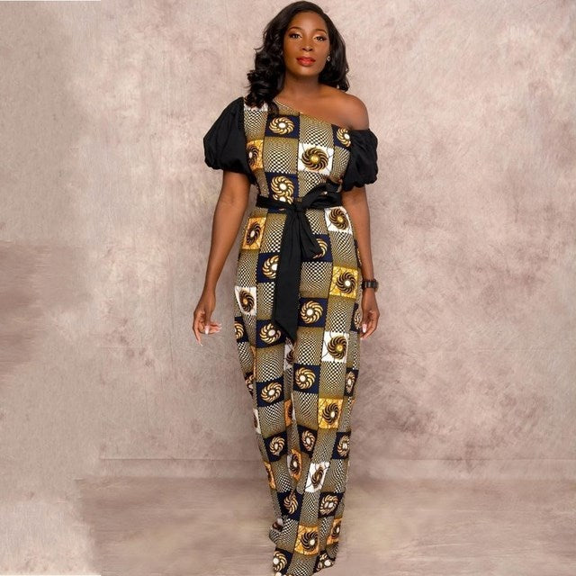 Fashion Ladies African Clothes Dress Dashiki Jumpsuit Women - Fashion Couture