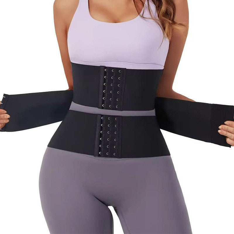 Waist Trainer Body Shaper – Tummy Control, Boned Support & Snap Closure | S–XXXL