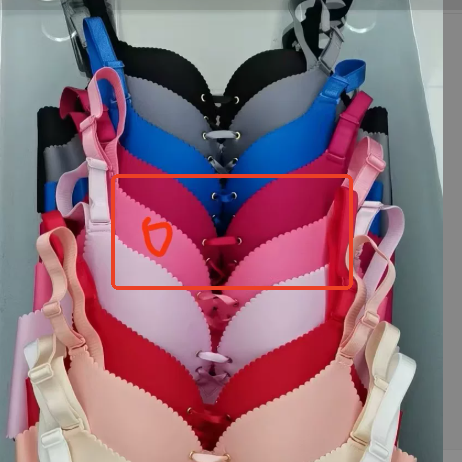 Fashion Couture honeycomb breathable wireless shaping bra with adjustable straps, showing soft, stretchy fabric and supportive design.