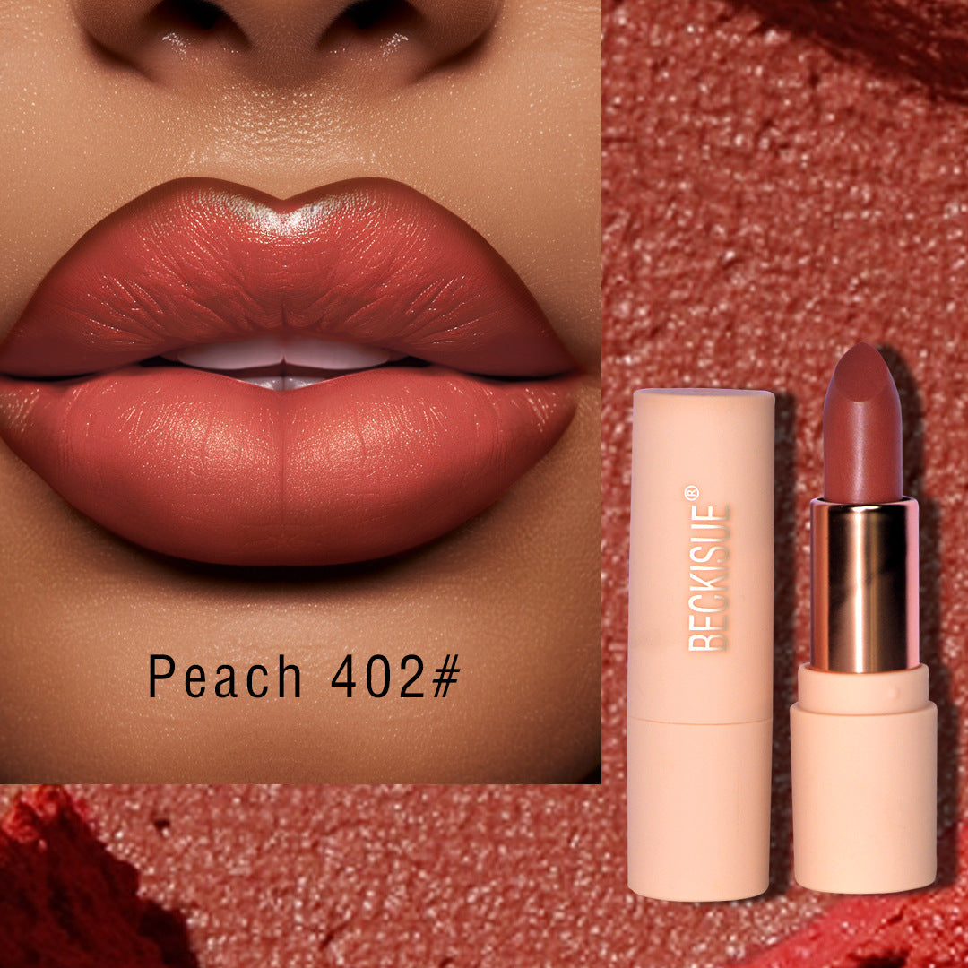 Nude Semi-Matte Lipstick – Long-Lasting Waterproof Formula | 12 Shades, 3.6g