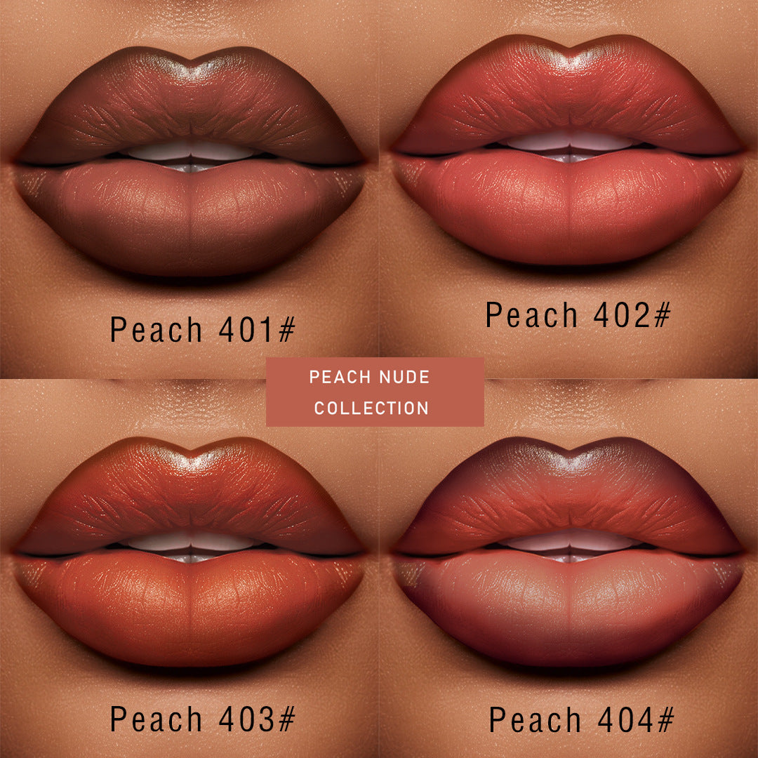 Nude Semi-Matte Lipstick – Long-Lasting Waterproof Formula | 12 Shades, 3.6g