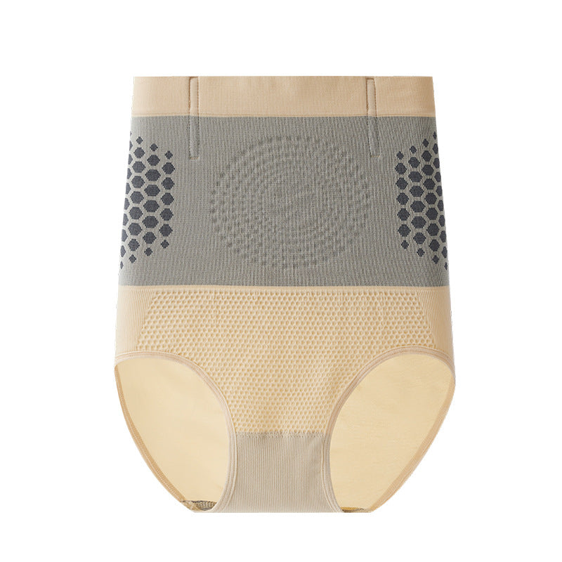 Fashion Couture seamless high waist shaping shorts with tummy control and smooth silhouette, shown on a model.