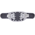 Breathable mesh waist support belt by Fashion Couture for back support and core stability during fitness activities.
