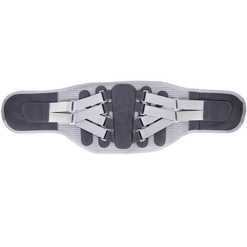 Breathable mesh waist support belt by Fashion Couture for back support and core stability during fitness activities.