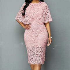 MD African Lace Dresses For Women Fashion New Africa Sexy Wedding Outfit 4XL 5XL Plus Size Maxi Dress Dashiki Ankara Robe - Fashion Couture