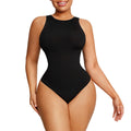 Fashion Couture seamless open body shaping suit with tummy control and all-day comfort, worn as shapewear under clothing.