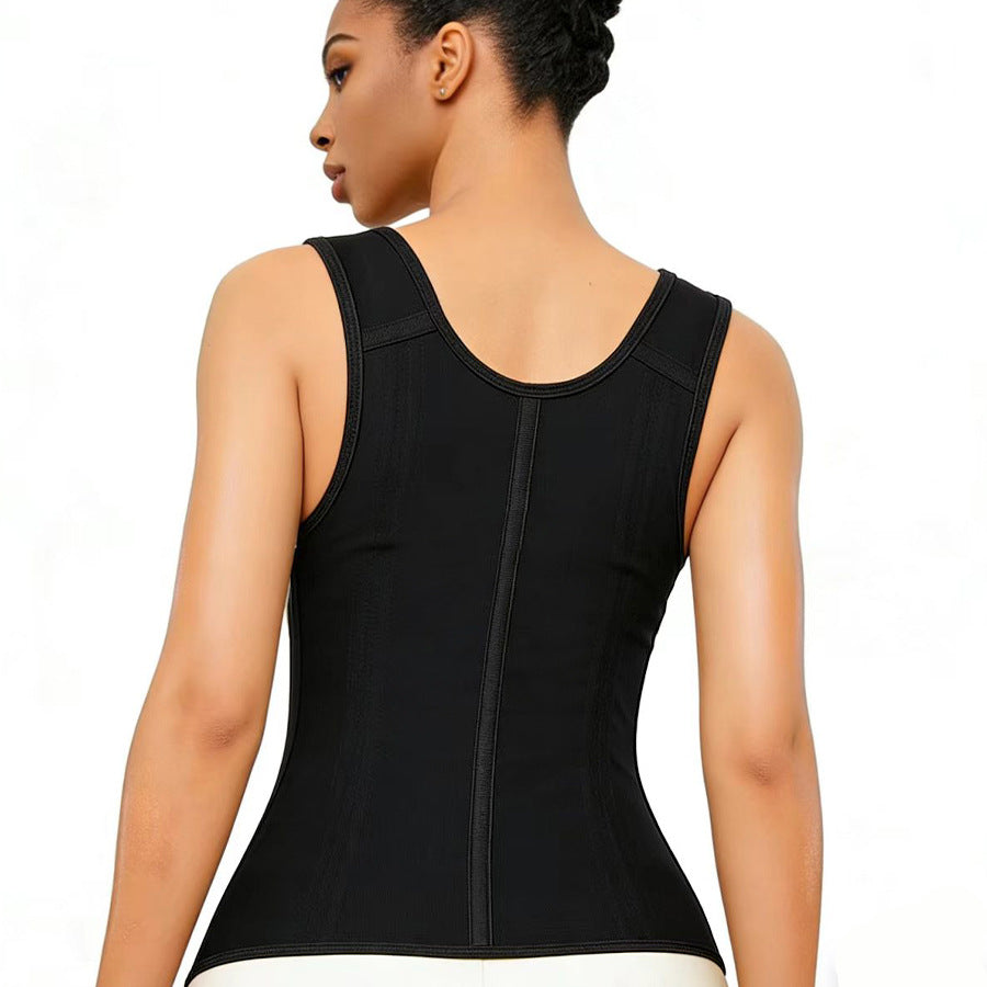 Fashion Couture mesh steel boned corset with firm waist cinching and breathable design, perfect for body shaping and waist control.
