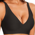 Seamless Wireless Comfort Bra by Fashion Couture, shapewear with smooth fabric and invisible under clothing for everyday support.