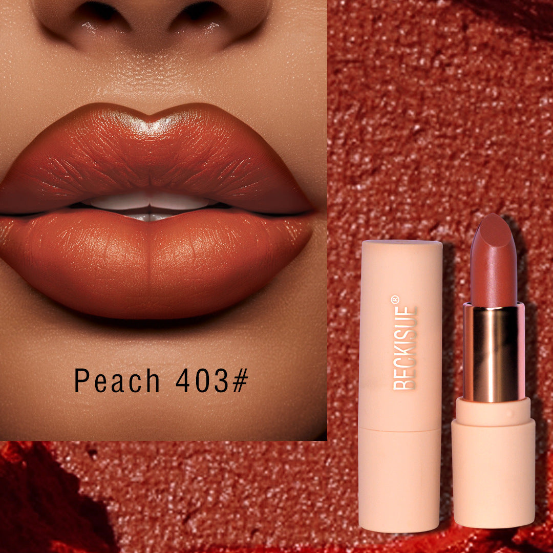 Nude Semi-Matte Lipstick – Long-Lasting Waterproof Formula | 12 Shades, 3.6g