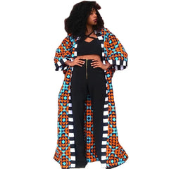 Hauwa Kimono Long Dress - Fashion Couture