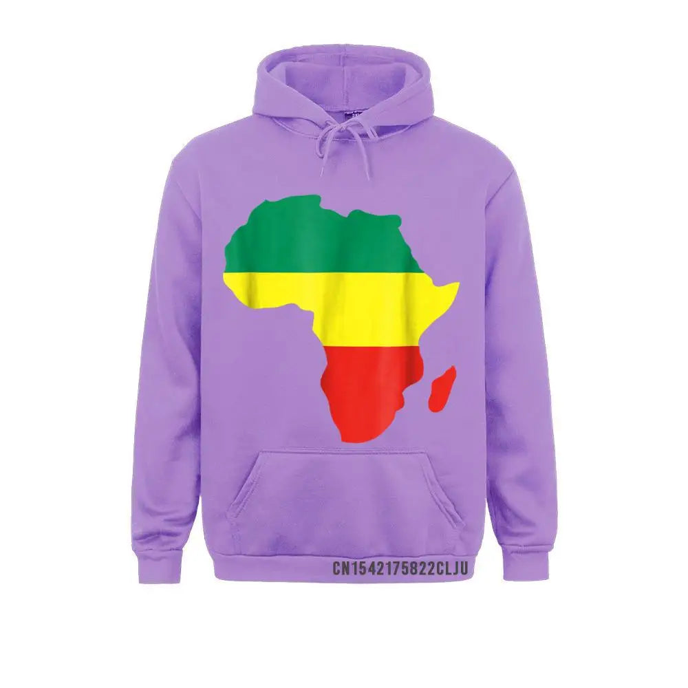 Ayotunde Africa Map Hoody - Fashion Couture