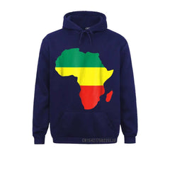 Ayotunde Africa Map Hoody - Fashion Couture