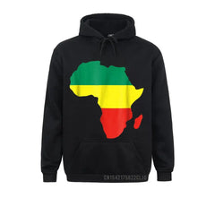 Ayotunde Africa Map Hoody - Fashion Couture