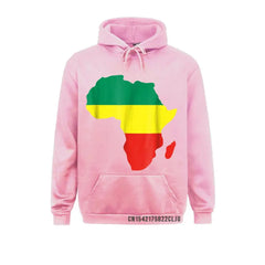Ayotunde Africa Map Hoody - Fashion Couture