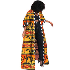 Hauwa Kimono Long Dress - Fashion Couture
