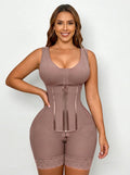 Fashion Couture Colombian-style faja bodysuit for women, featuring firm tummy control, butt lifting, and thigh slimming shapewear.