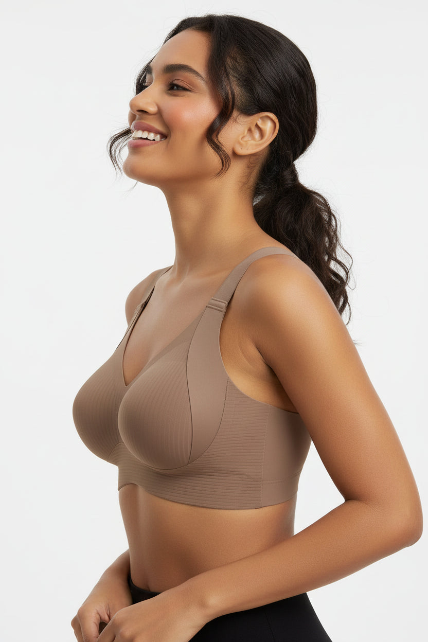 Women’s Seamless Wireless Bra/ Sports Bra Set  – Non‑Slip, Supportive & Ultra‑Comfortable - Fashion Couture