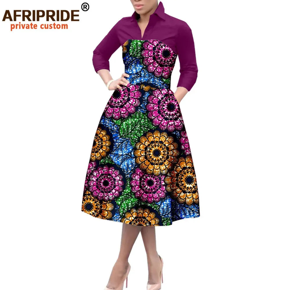 Chidera Dashiki Dress - Fashion Couture