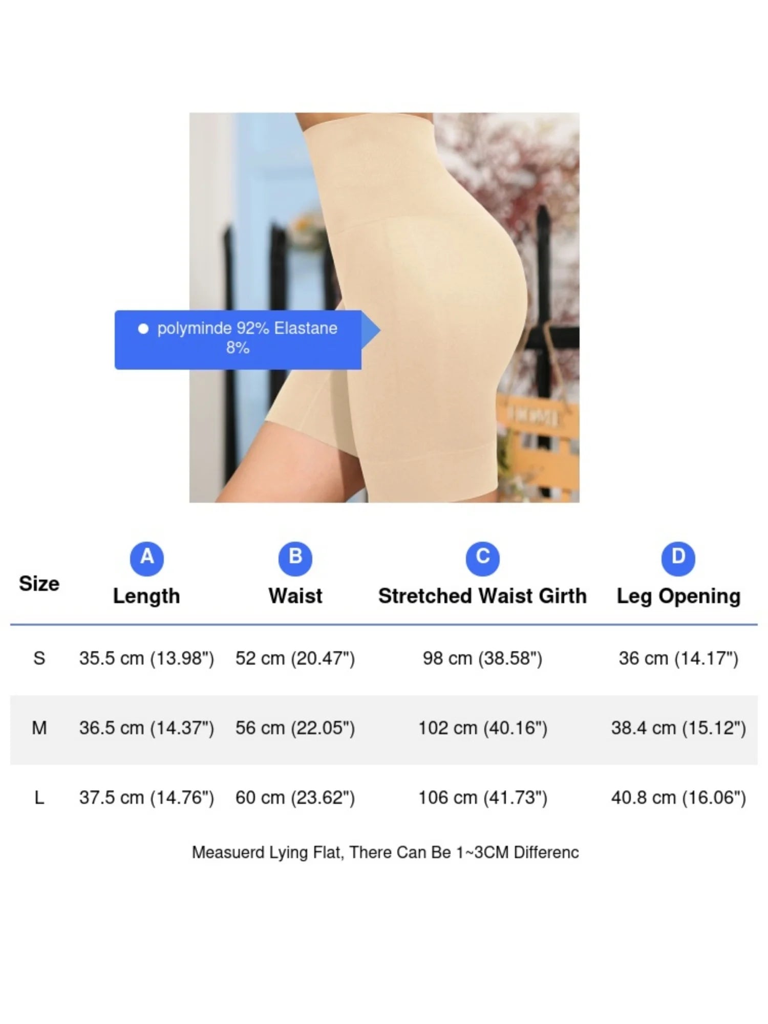 Snatched Waist Shapewear Shorts for Hourglass Look
