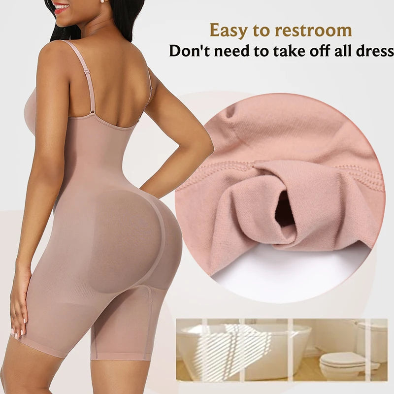 High-Compression Shapewear Bodysuit - Fashion Couture