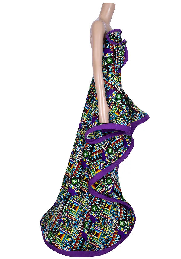 Chinwe Dashiki Dress - Fashion Couture
