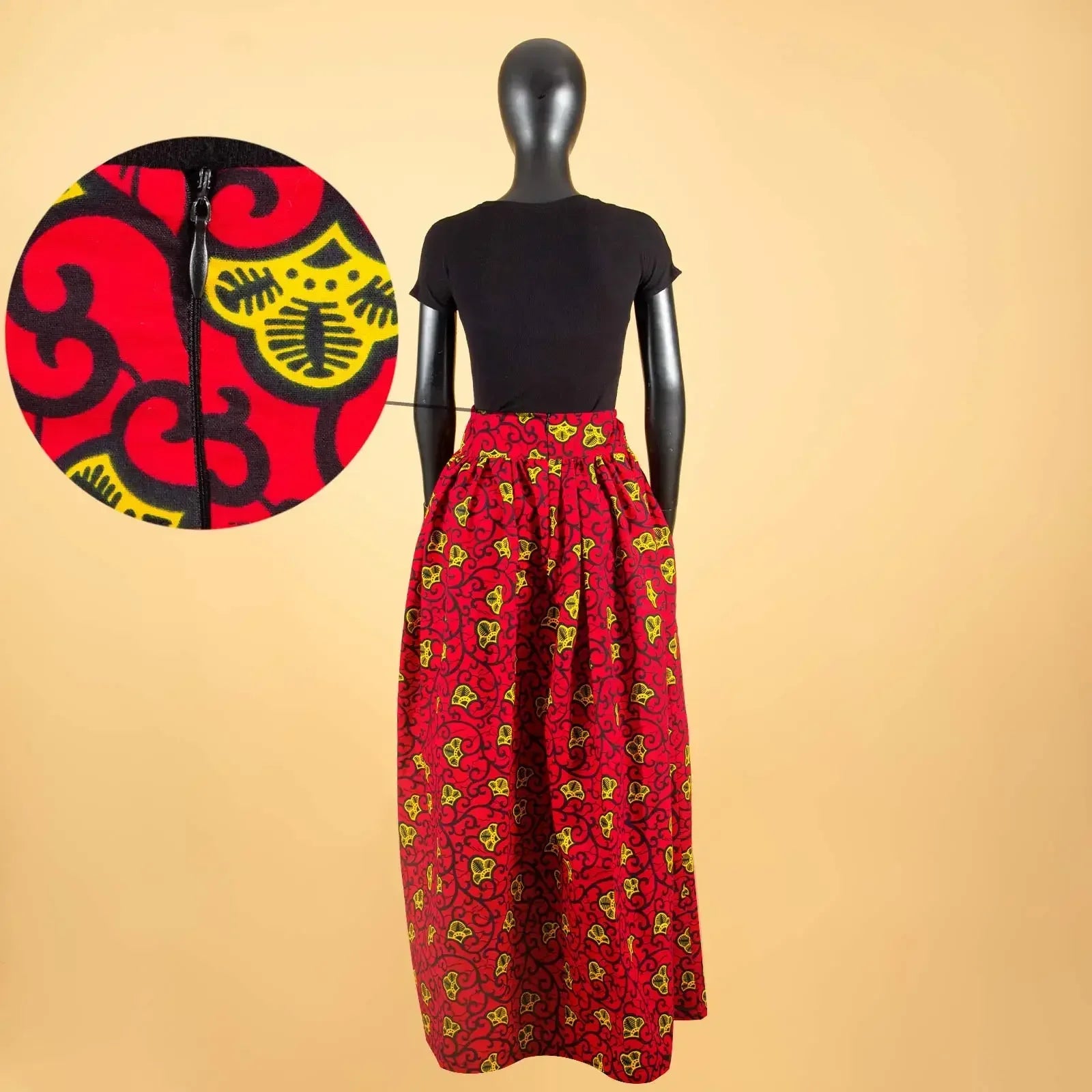 Temitope Dashiki Skirt - Fashion Couture