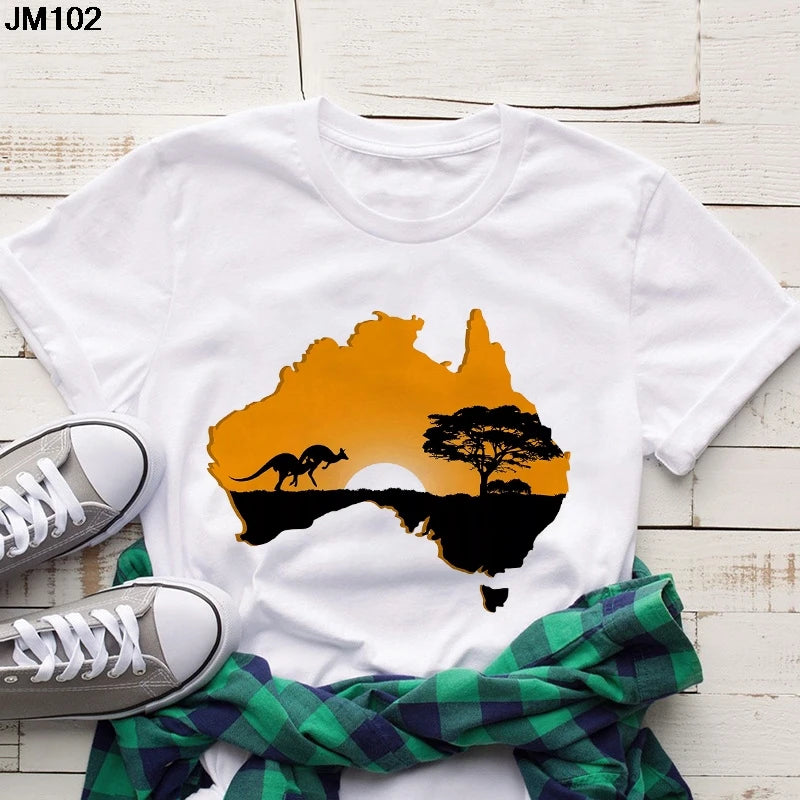 Volta  African Map T-shirt - Fashion Couture