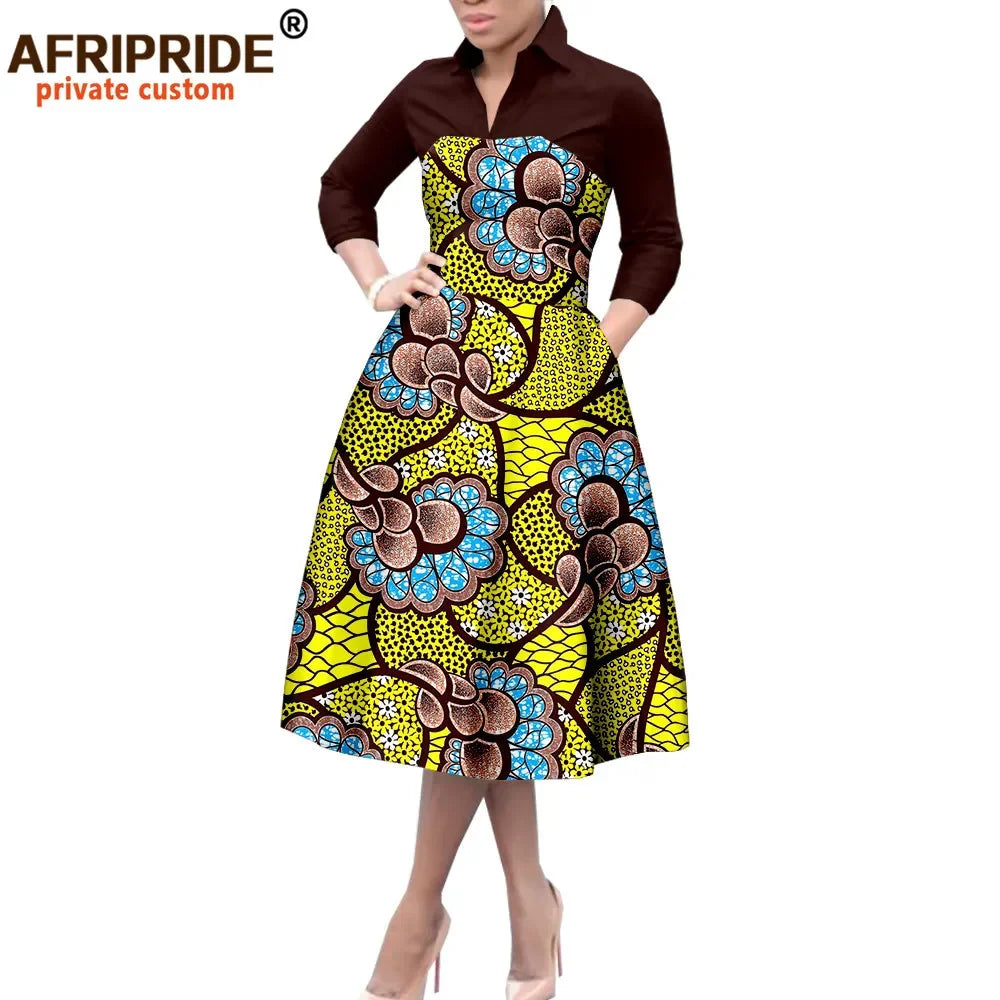Chidera Dashiki Dress - Fashion Couture