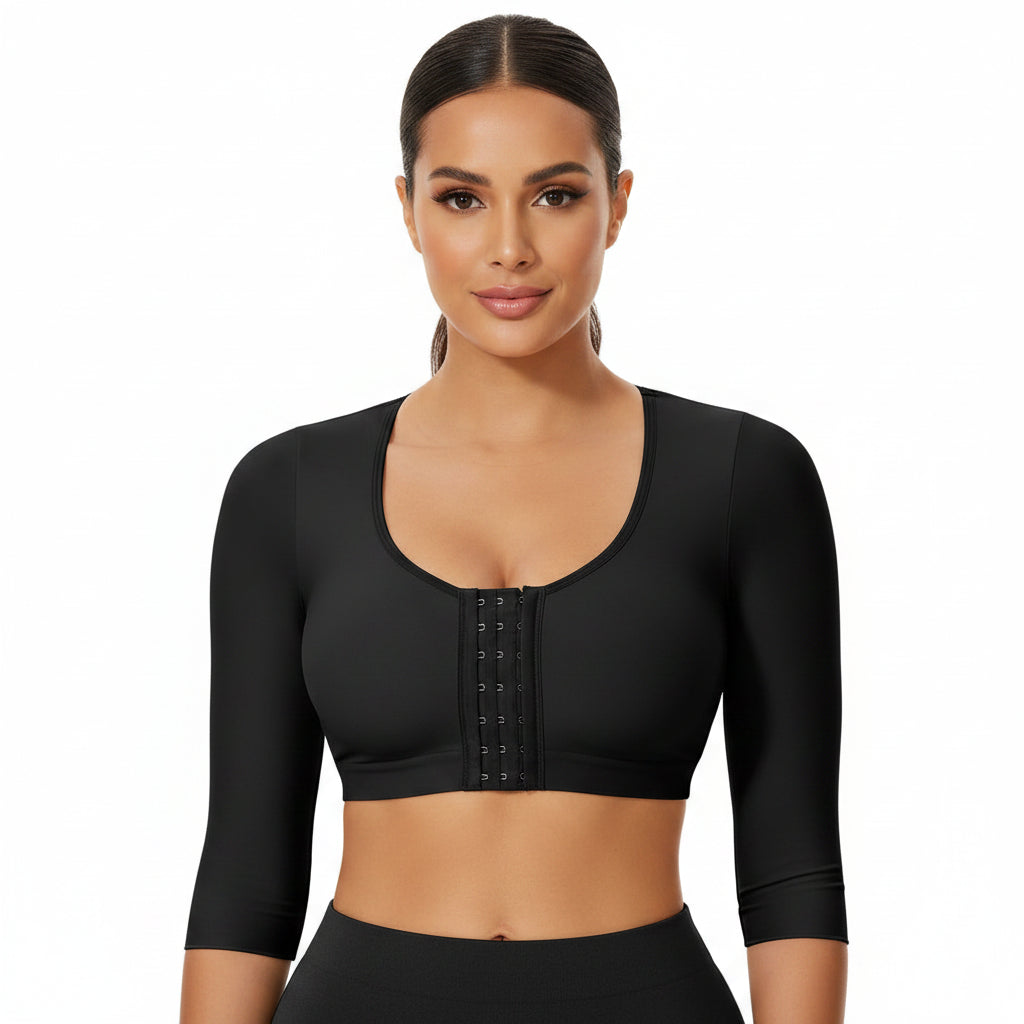 Arm Compression Shaper & Push-Up Breast Lifter Top