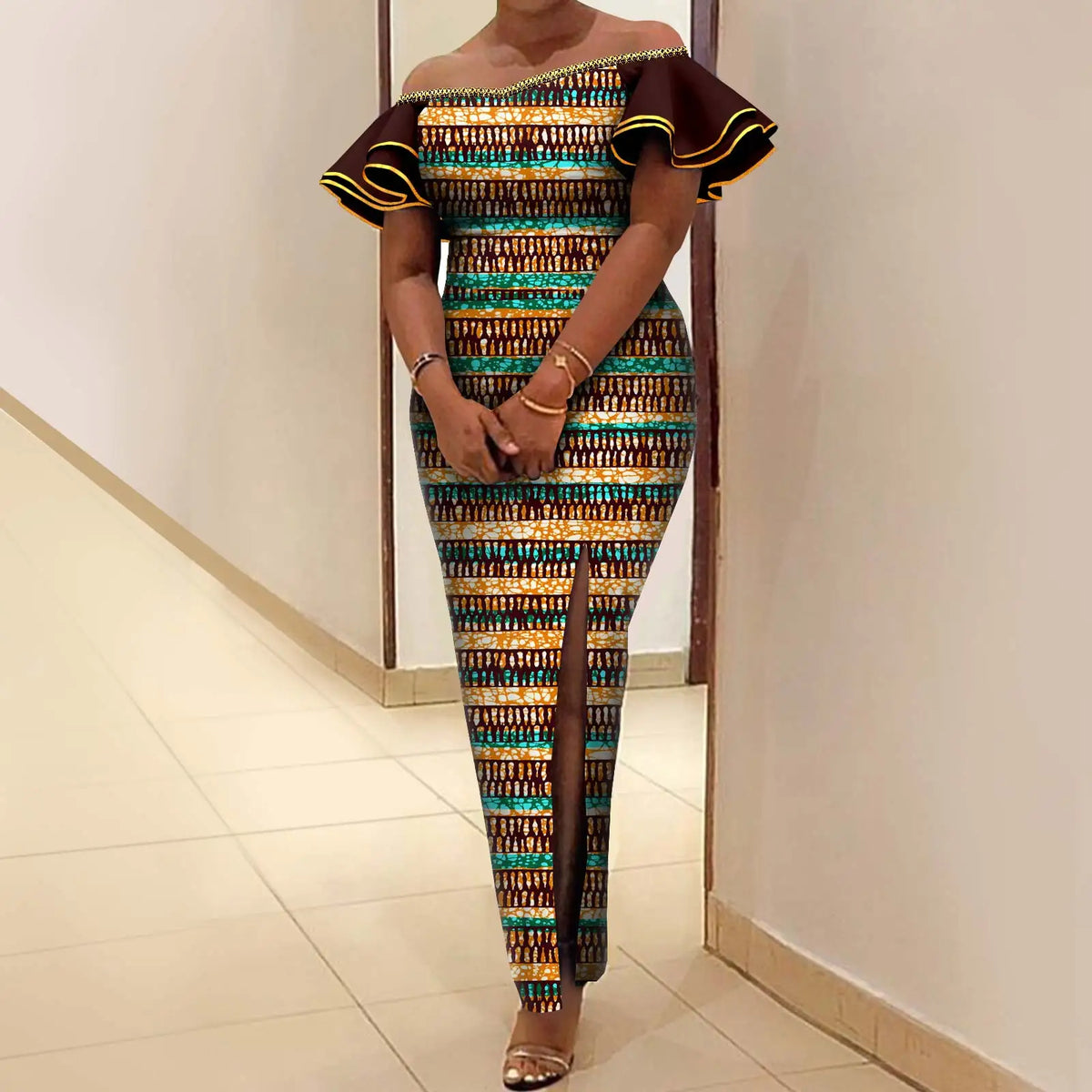 Ifunanya Ankara Dress - Fashion Couture
