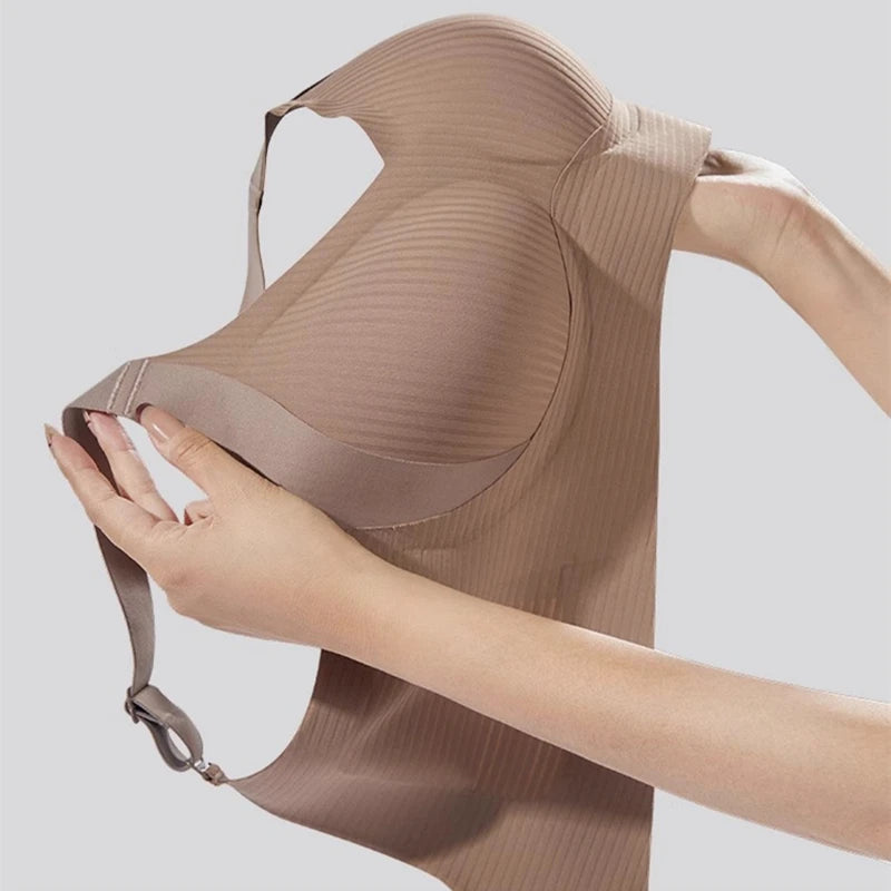 Women’s Seamless Wireless Bra/ Sports Bra Set  – Non‑Slip, Supportive & Ultra‑Comfortable - Fashion Couture