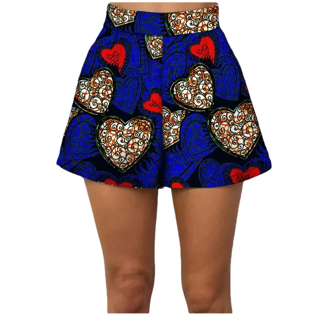 Amaka Batik Shorts - Fashion Couture