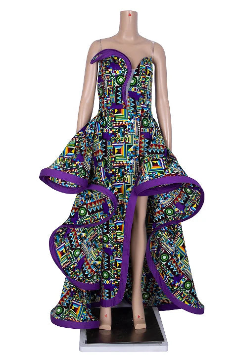 Chinwe Dashiki Dress - Fashion Couture