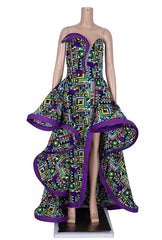 Chinwe Dashiki Dress - Fashion Couture