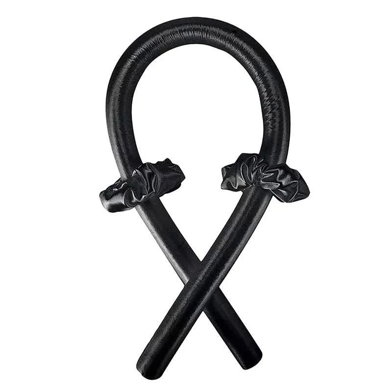 Heatless Curling Rod Headband Set – No Heat Hair Curler with Bonnet