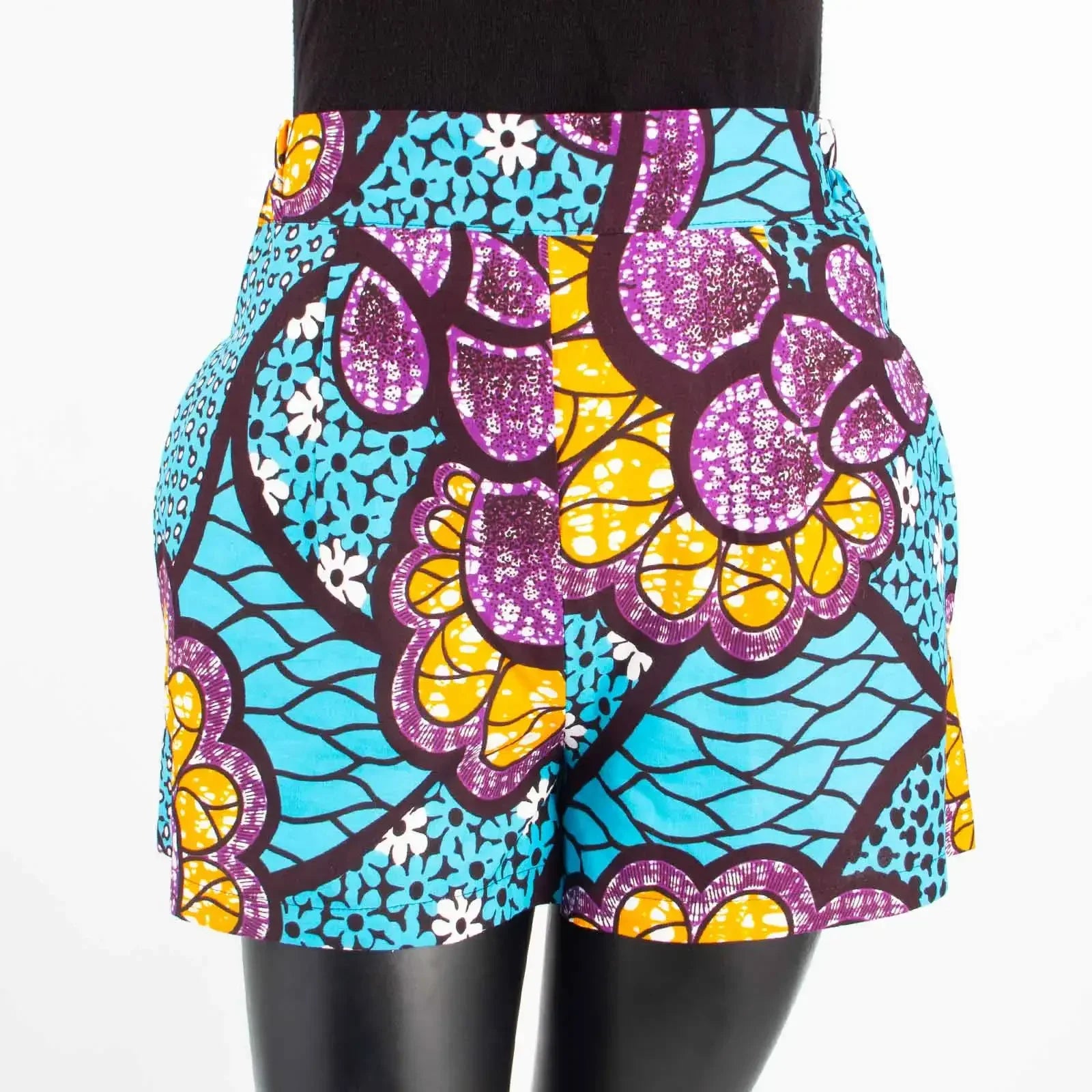 Amaka Batik Shorts - Fashion Couture