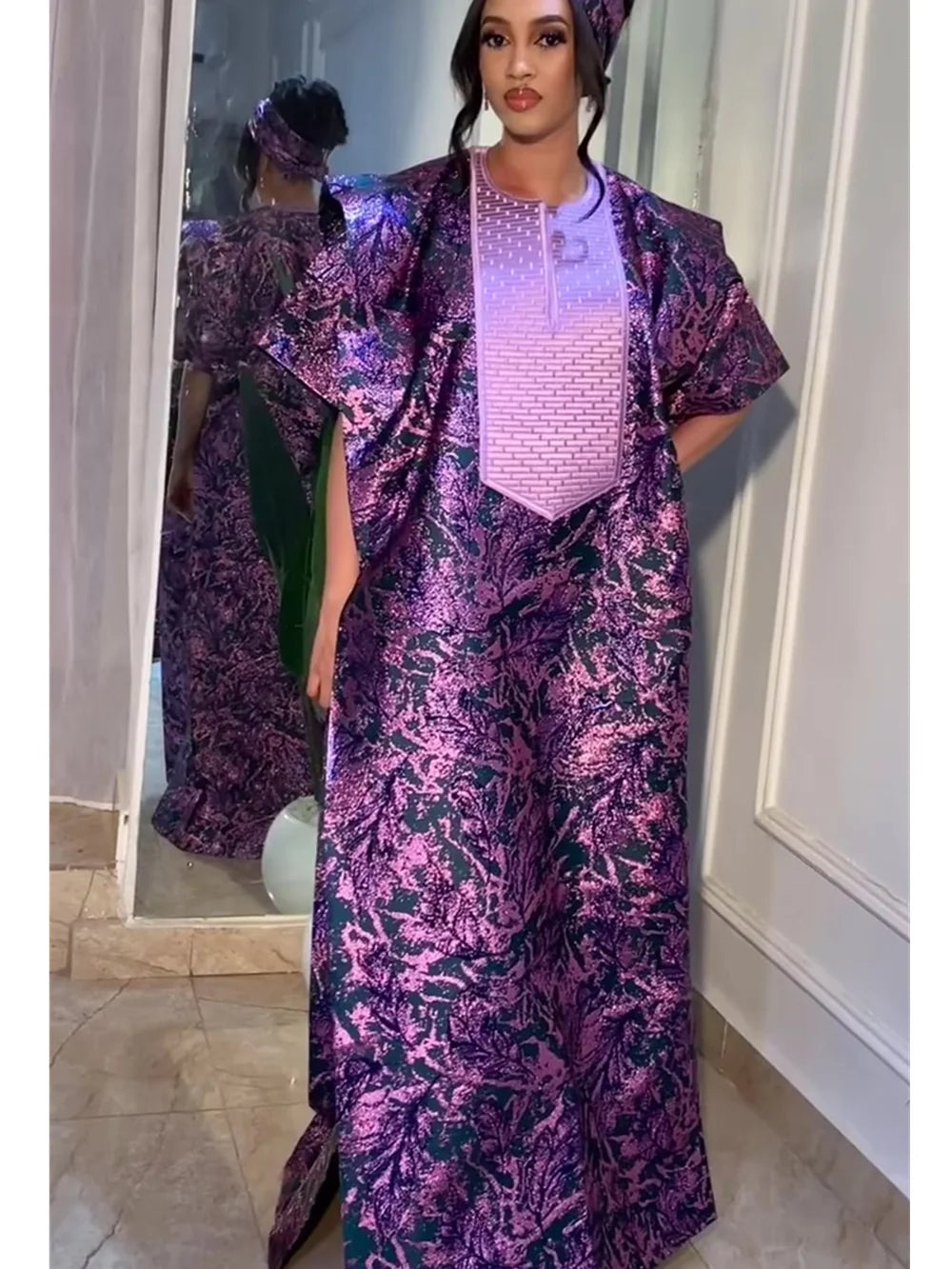 Hadiza  Long Dress - Fashion Couture