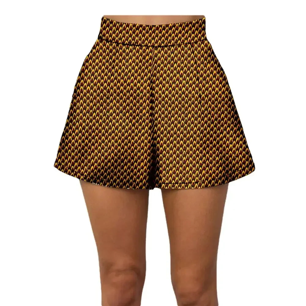 Amaka Batik Shorts - Fashion Couture