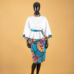 Chioma Batik Shirt and Skirt