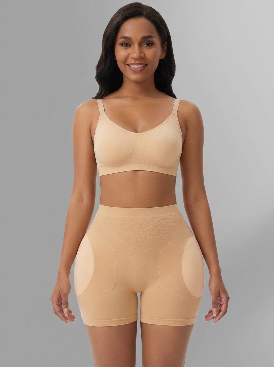 Fashion Couture hip pad shaper panty with instant hourglass curves and butt enhancement, available in sizes S to XXXL.