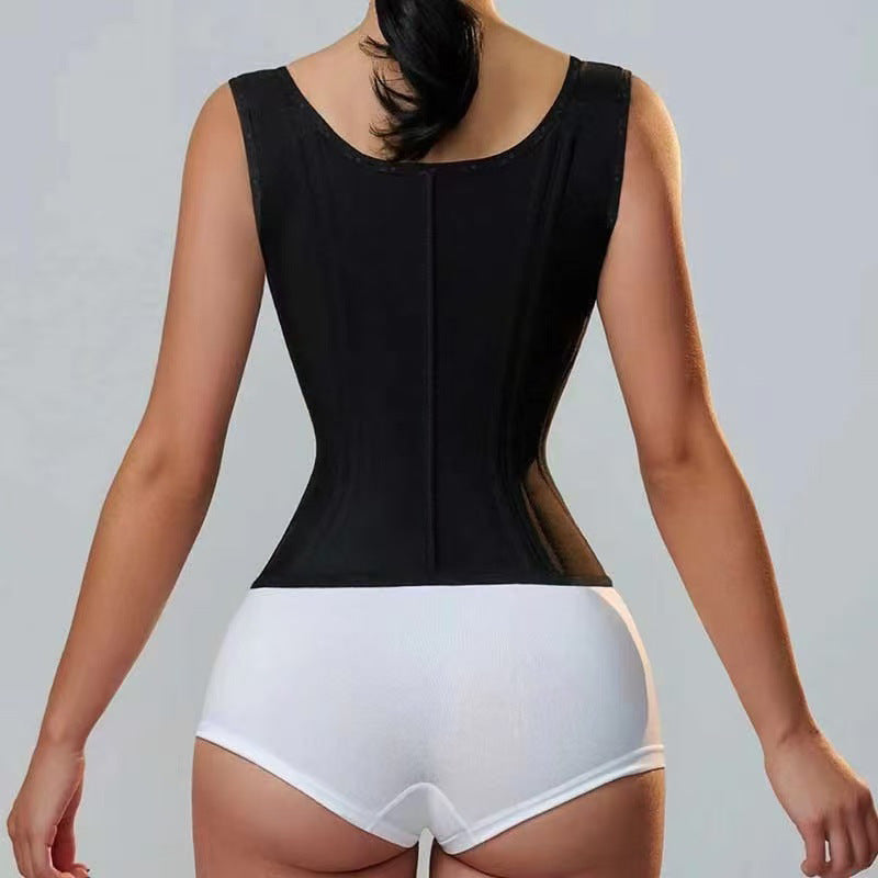 Fashion Couture abdominal control waist shaping vest for women, offering core support and sculpting in a wellness and fitness style.